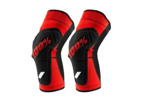 100% Ridecamp Knee Guard - Red-Black