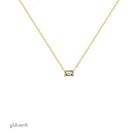 10k Gold Lauren Peridot Necklace