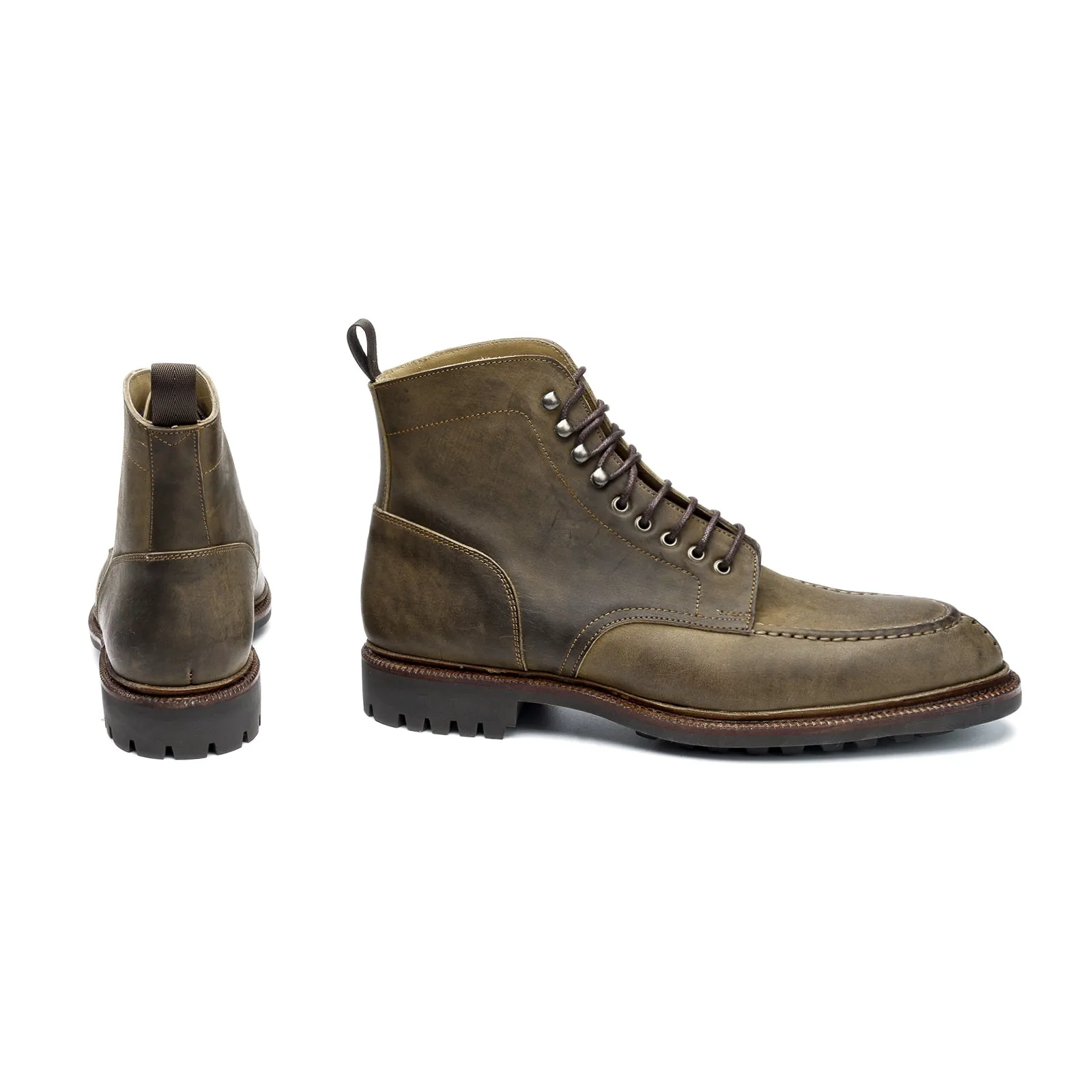 116215 - CAPER GREEN WAXY SHELL CORDOVAN - E (ULTRAFLEX SYSTEM)