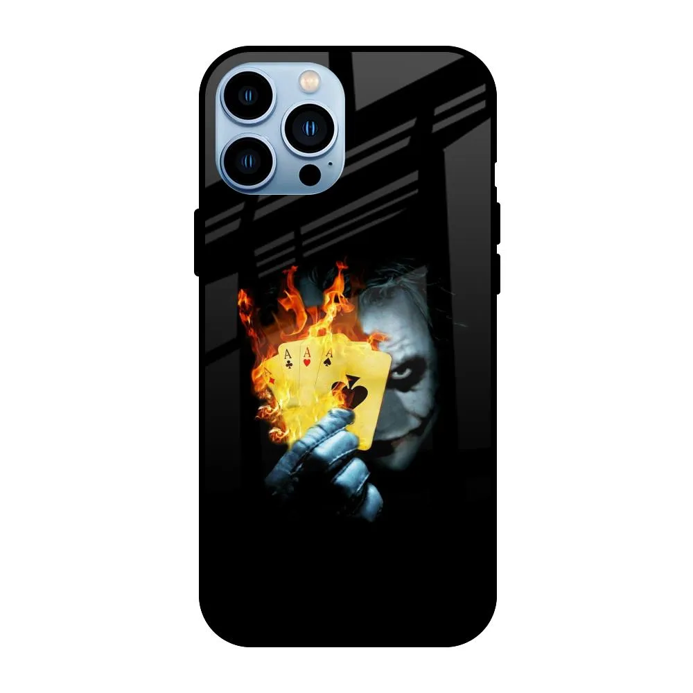 AAA Joker Glass Case for iPhone 13 Pro Max