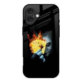 AAA Joker Glass Case for iPhone 16