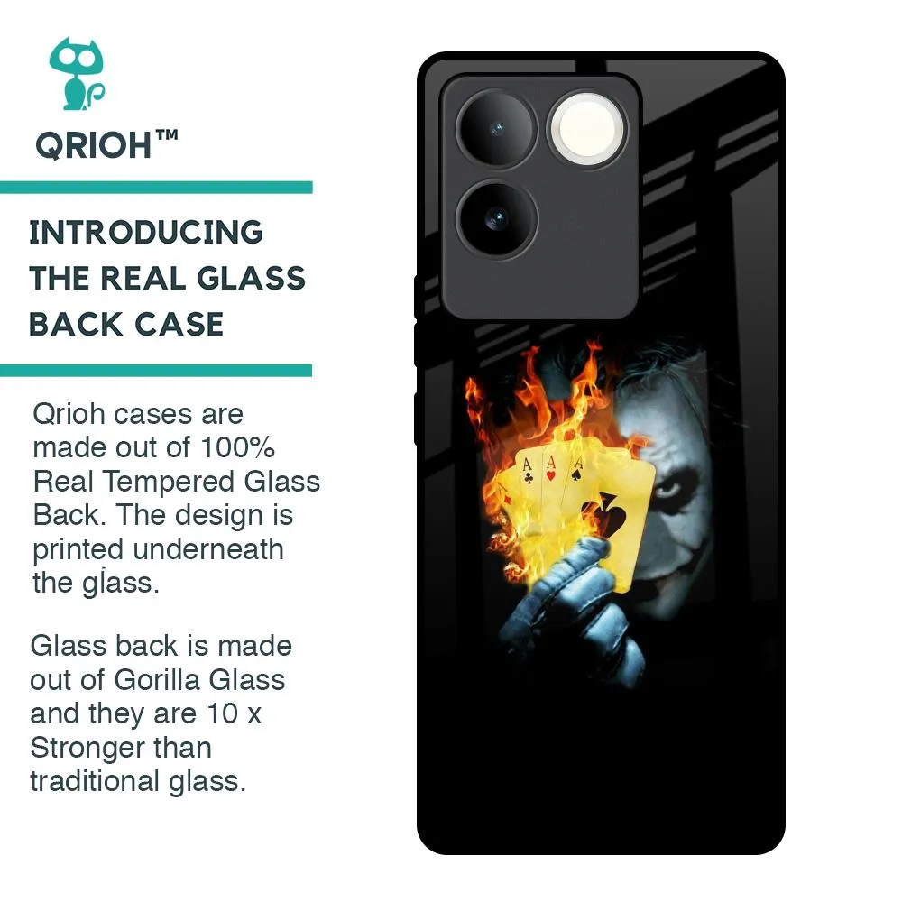 AAA Joker Glass Case for iQOO Z7 Pro 5G