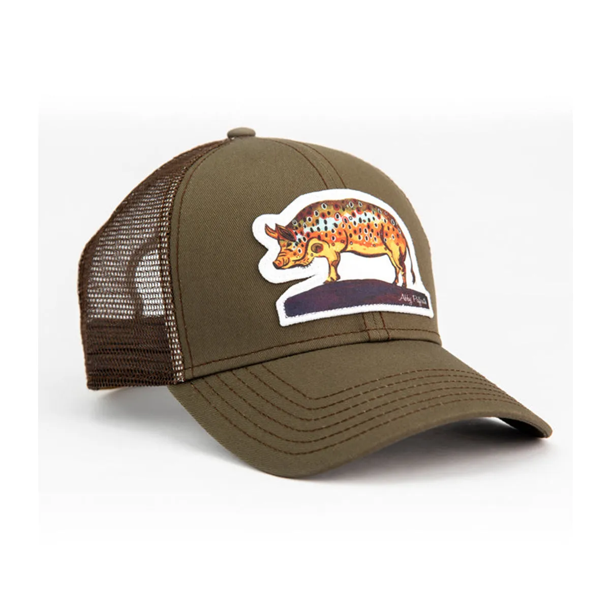 Abby Paffrath Trucker New Hog Brown