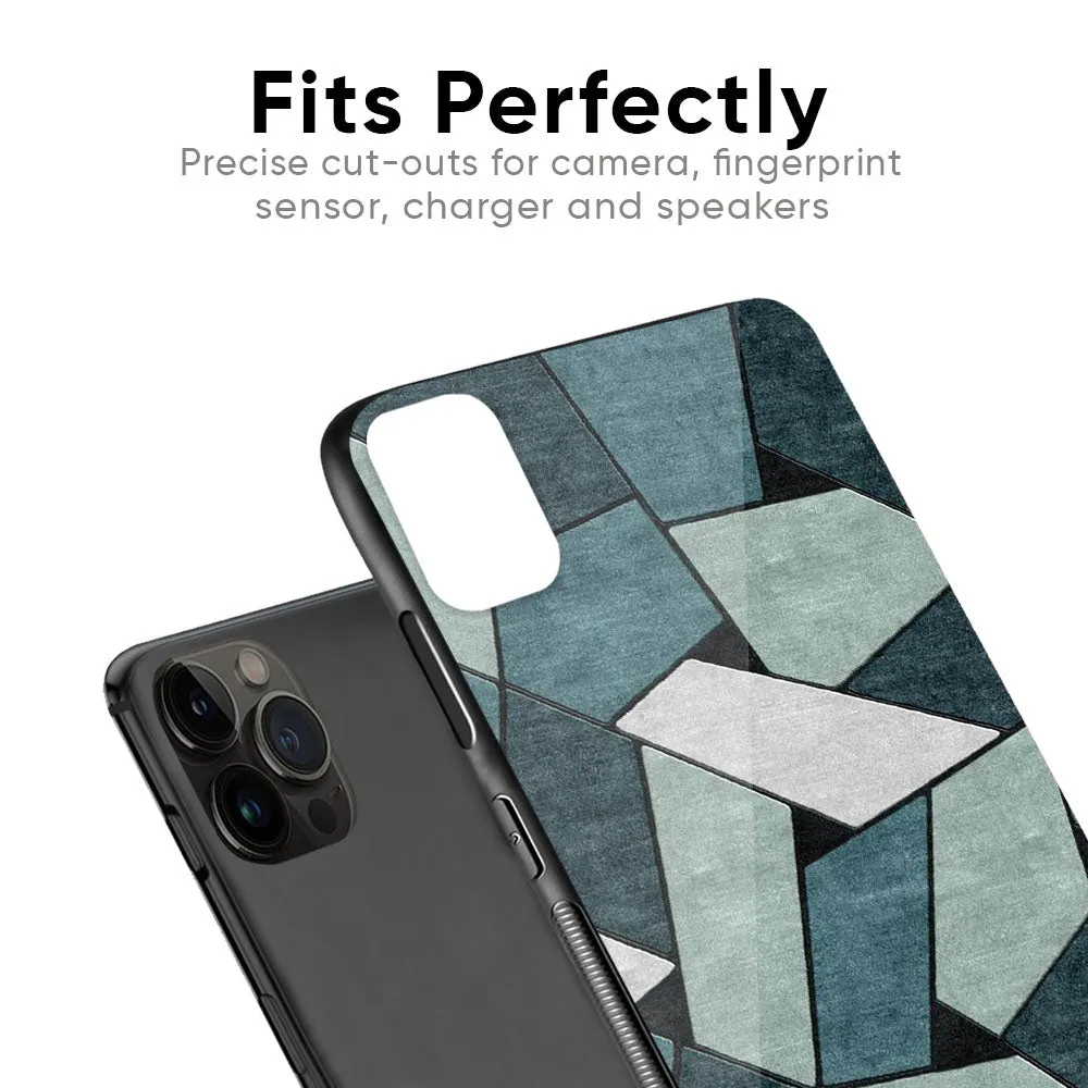 Abstact Tiles Glass Case for iPhone 13 Pro Max