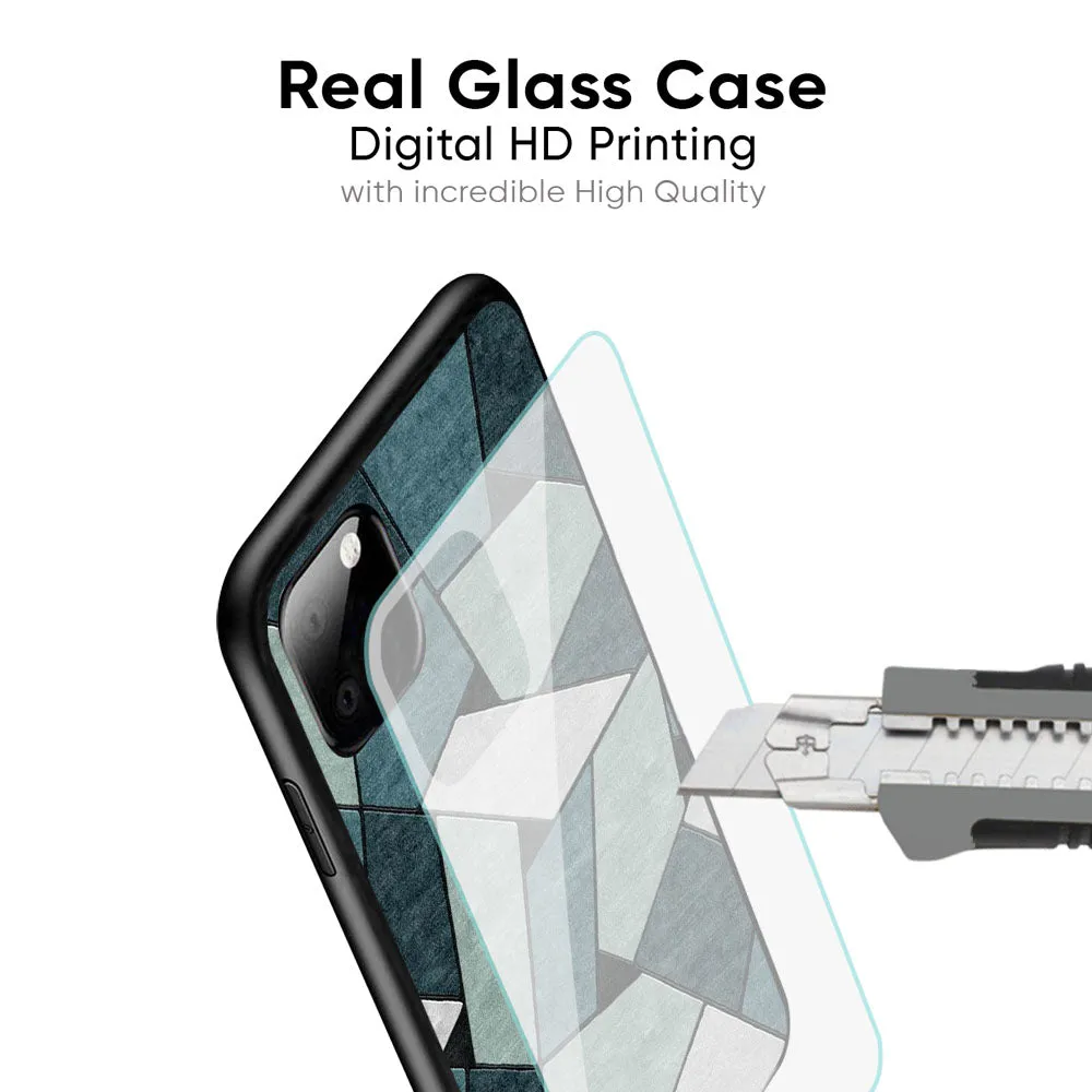 Abstact Tiles Glass Case for iPhone 13 Pro Max