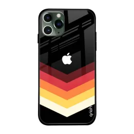 Abstract Arrow Pattern Glass Case For iPhone 11 Pro Max