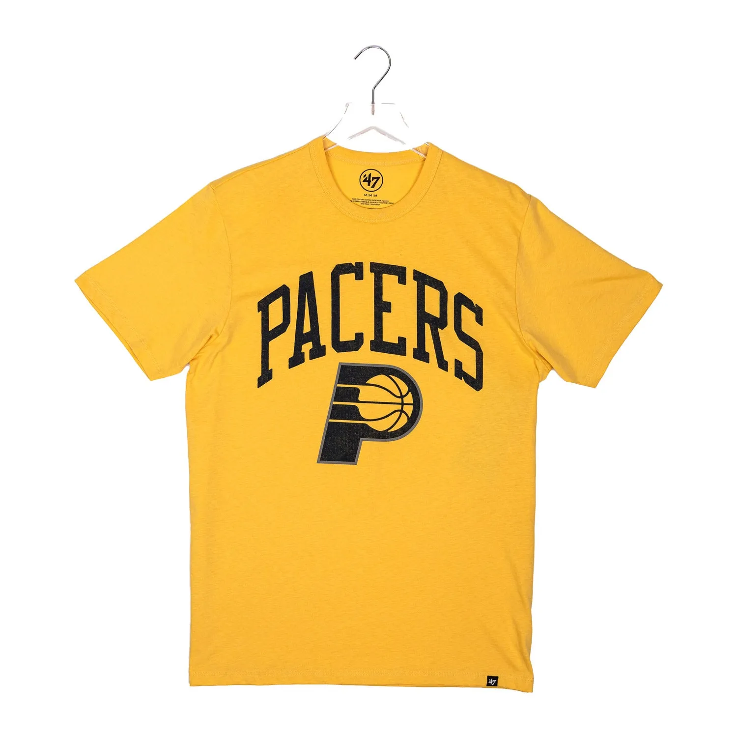 Adult Indiana Pacers Outrun Franklin T-Shirt in Gold by 47