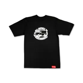 All Money Records Vintage T-Shirt - Black/White