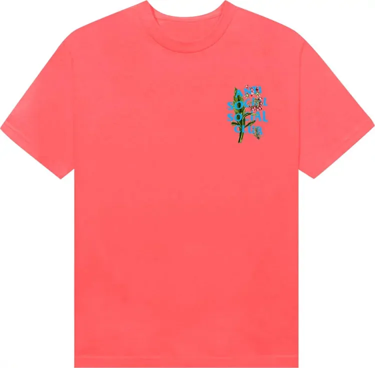 ANTI SOCIAL FIDDLENECK TEE "CANDY PINK"