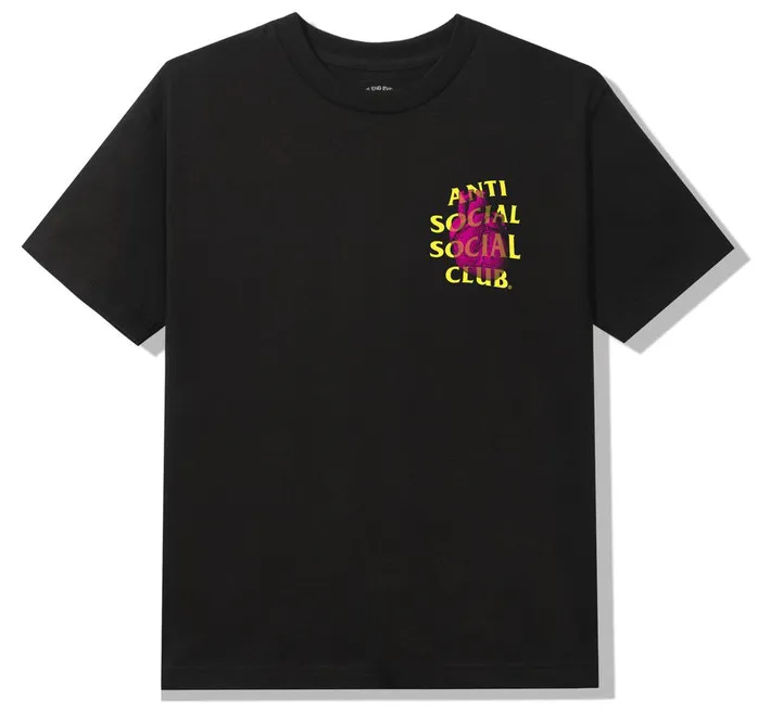 Anti Social Social Club Pulse Check T-shirt Black