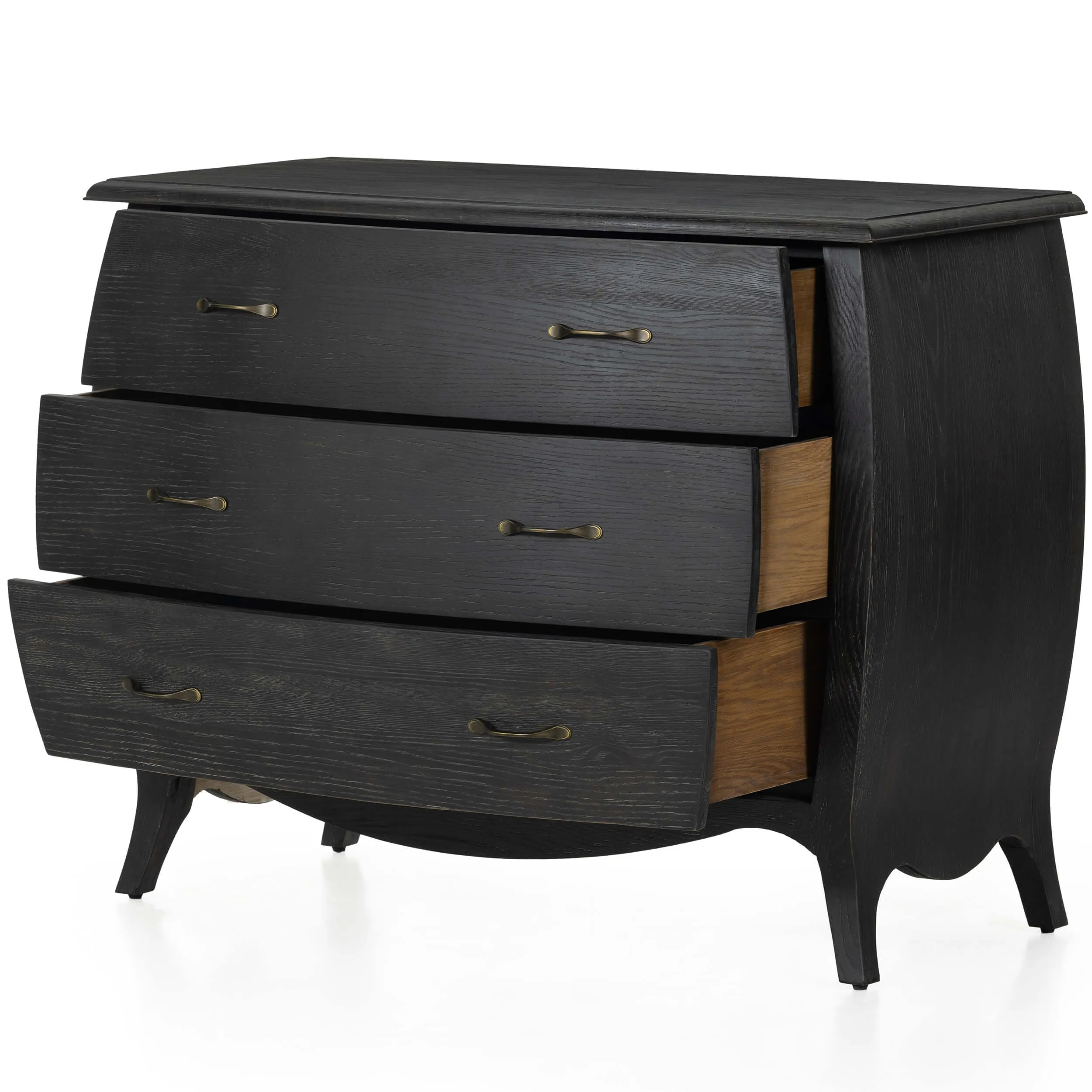 Antoinette Chest, Distressed Black