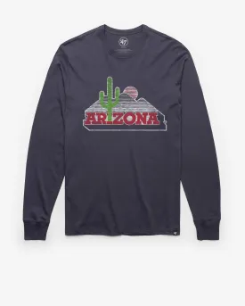 ARIZONA WILDCATS CACTUS VINTAGE PREMIER '47 FRANKLIN LONG SLEEVE TEE