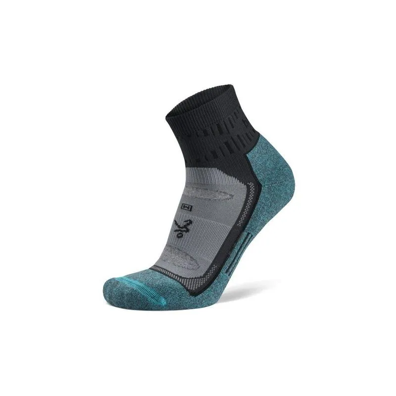 Balega Blisterresist Qtr -  Grey/Blue  S