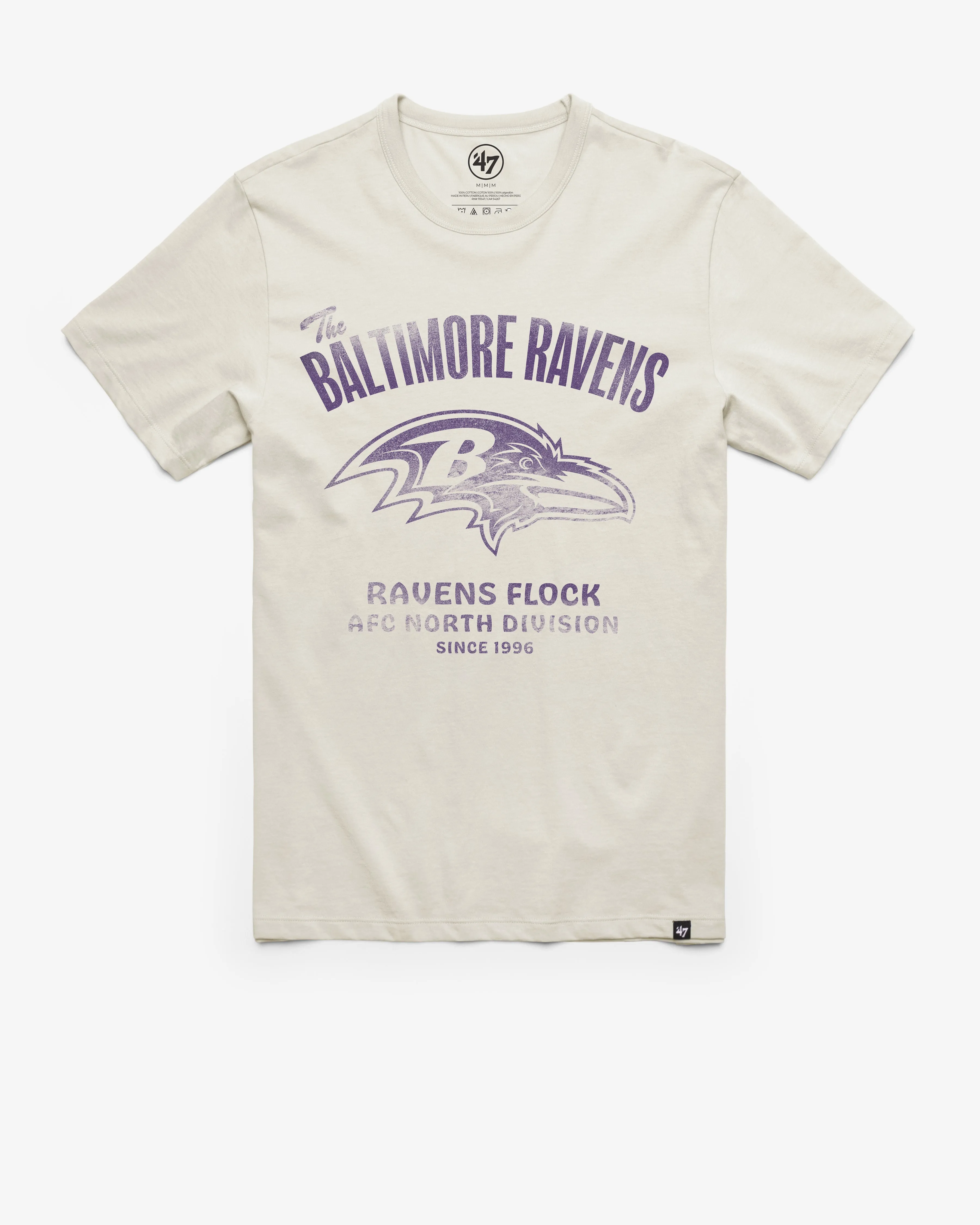 BALTIMORE RAVENS WIDE OPEN '47 FRANKLIN TEE