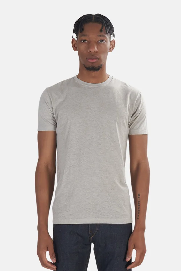 Basic Burnout Tee Light Grey