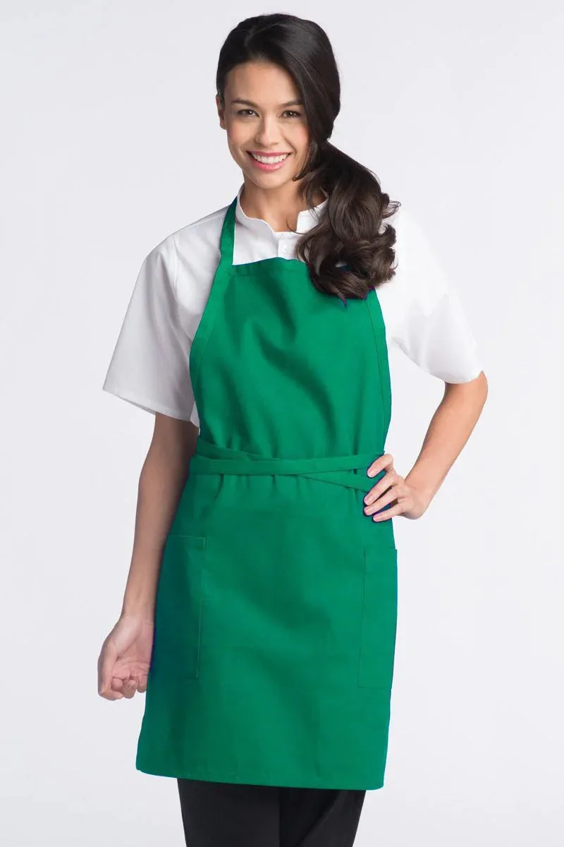 Bib Adjustable Apron (2 Patch Pocket)