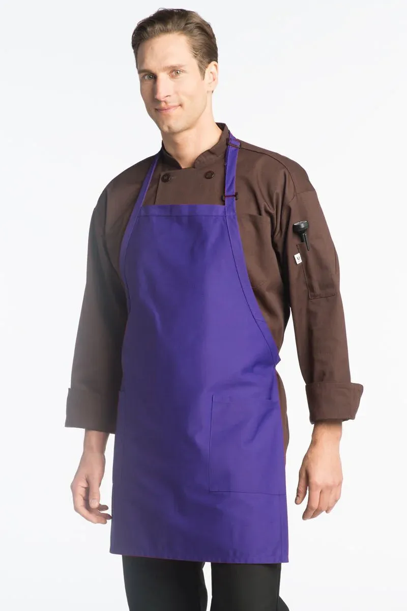 Bib Adjustable Apron (2 Patch Pocket)