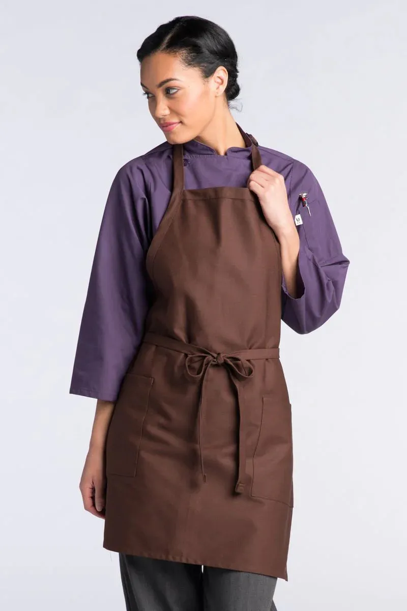 Bib Adjustable Apron (2 Patch Pocket)