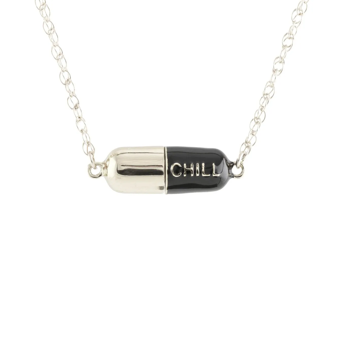 Big Chill Pill Chain Necklace