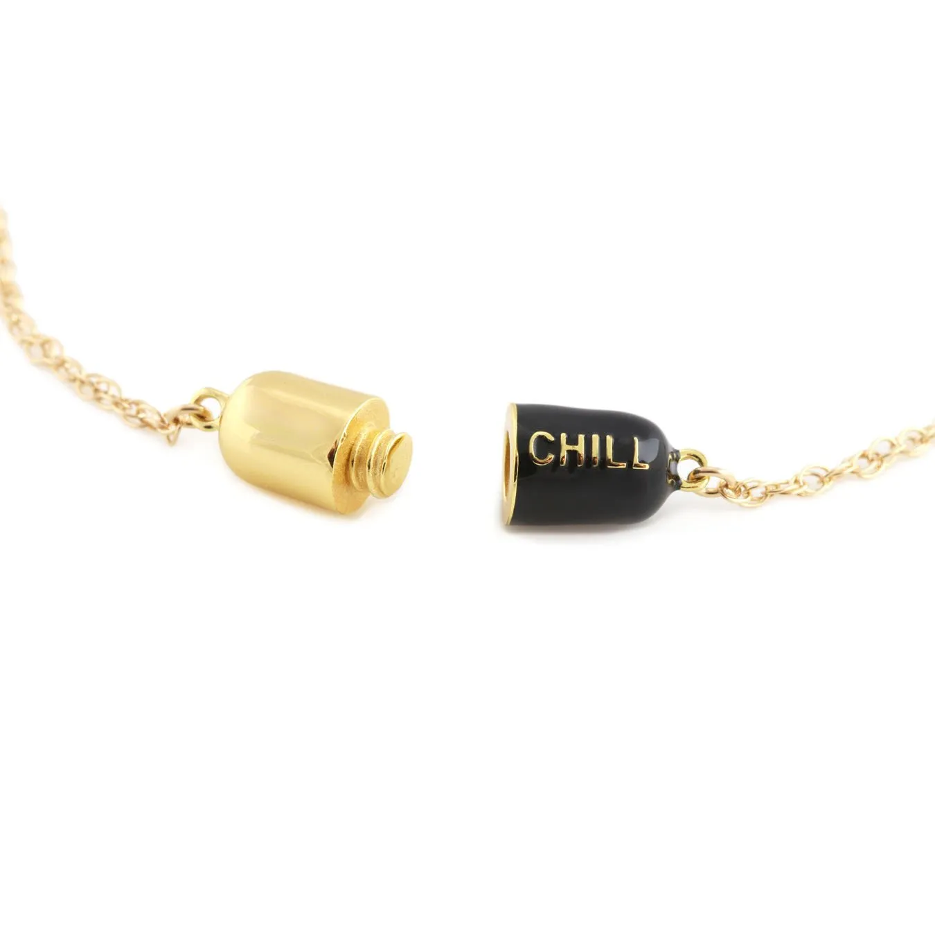 Big Chill Pill Chain Necklace