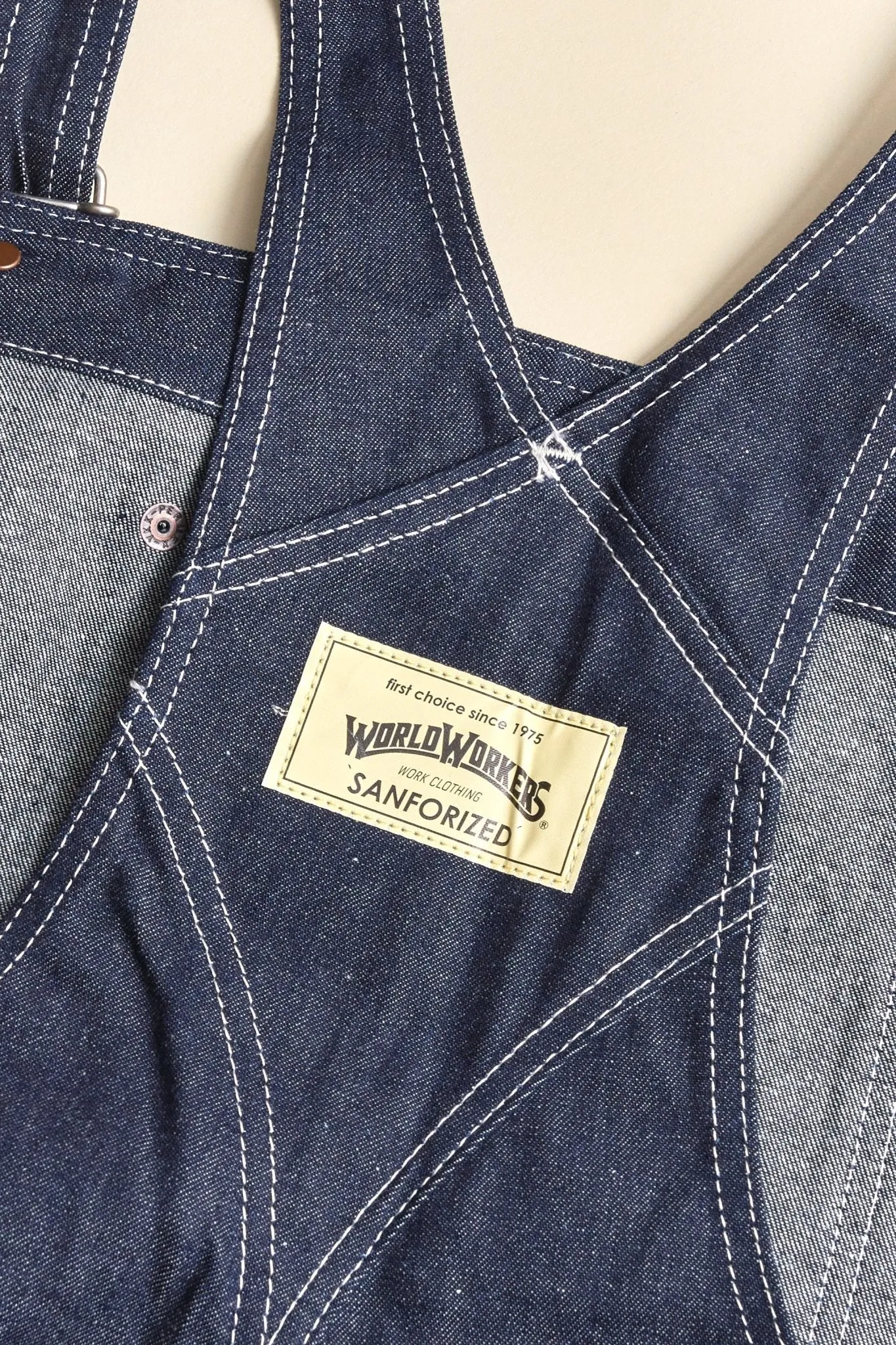 Big John World Workers Overall - Dry Indigo