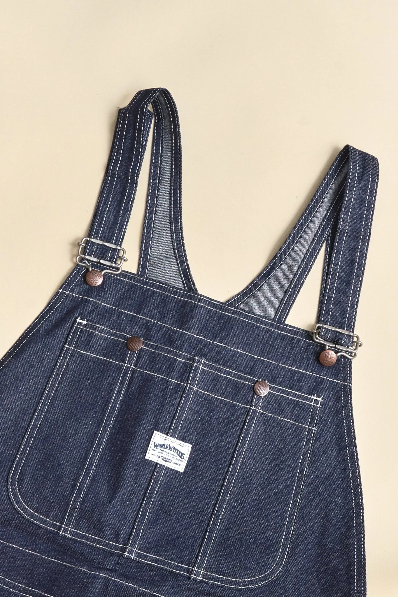 Big John World Workers Overall - Dry Indigo