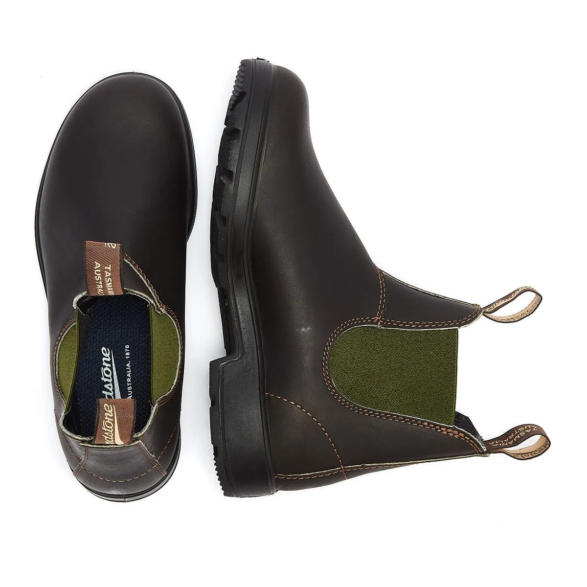 Blundstone Originals 519 Stout Brown / Olive Boots