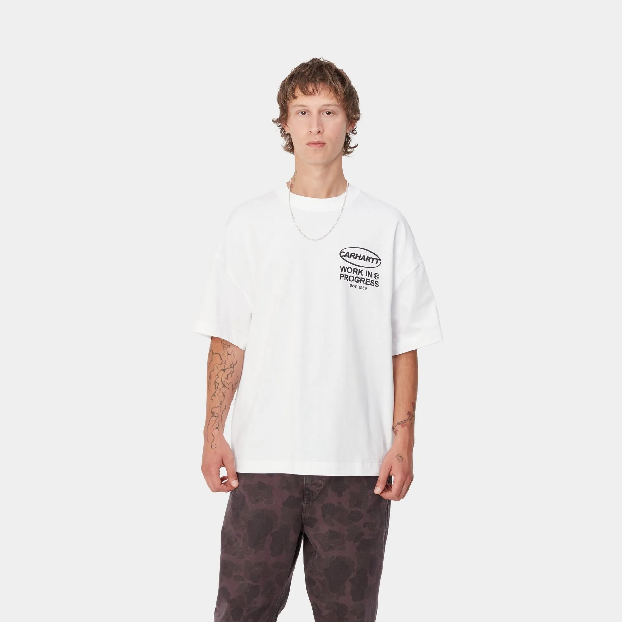 Body Of Work T-Shirt | White / Black