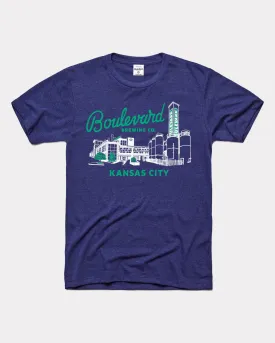 Boulevard Brewing Co. Vintage Navy T-Shirt