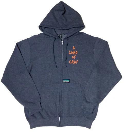 Brooklyn Work T46 Full Zip Hoodie Heather Navy