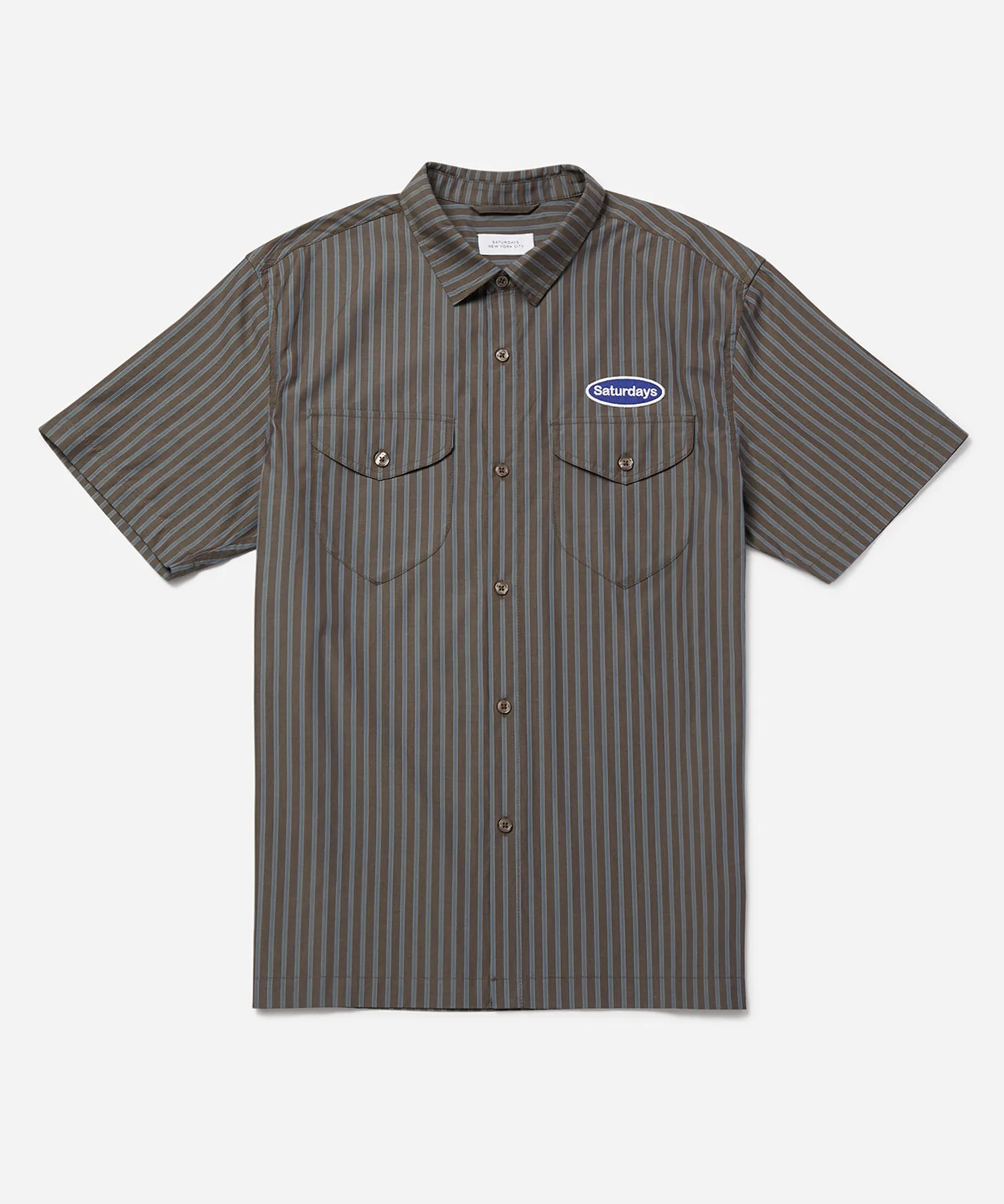 Bruce Striped Work Shirt