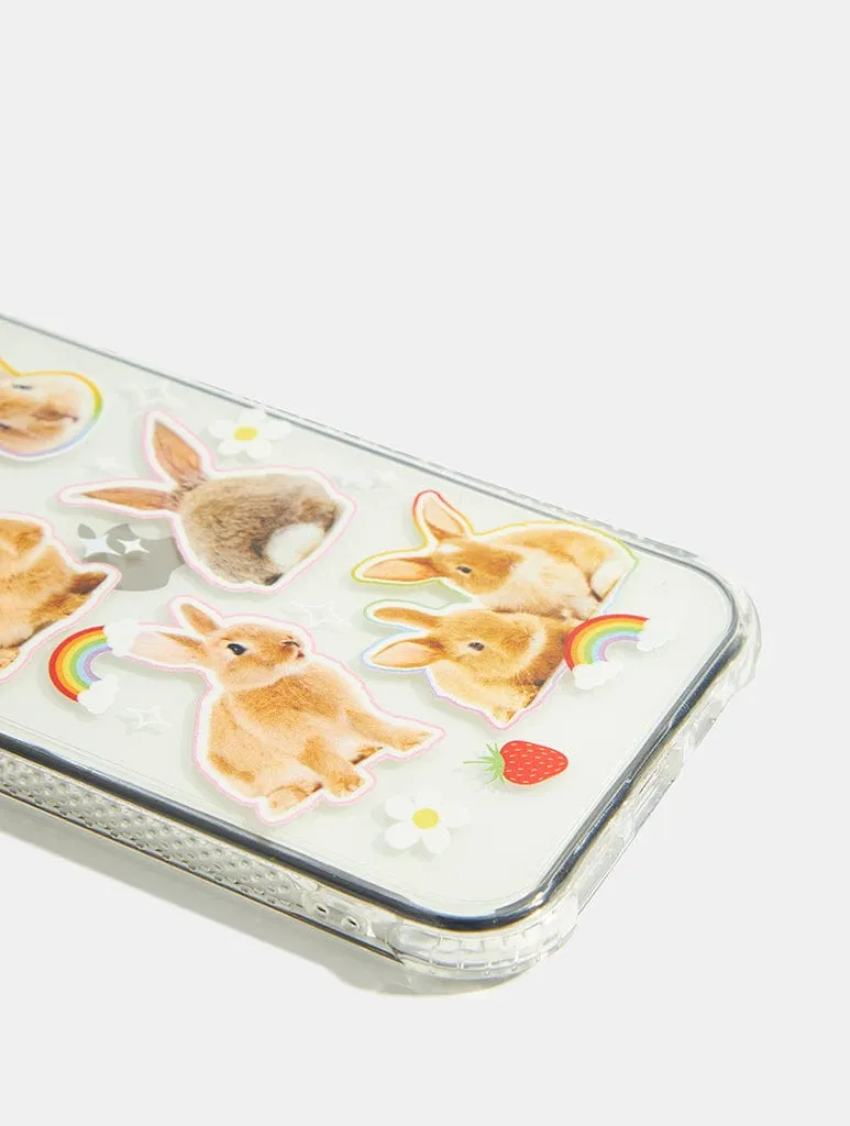 Bunny Sticker Shock iPhone Case