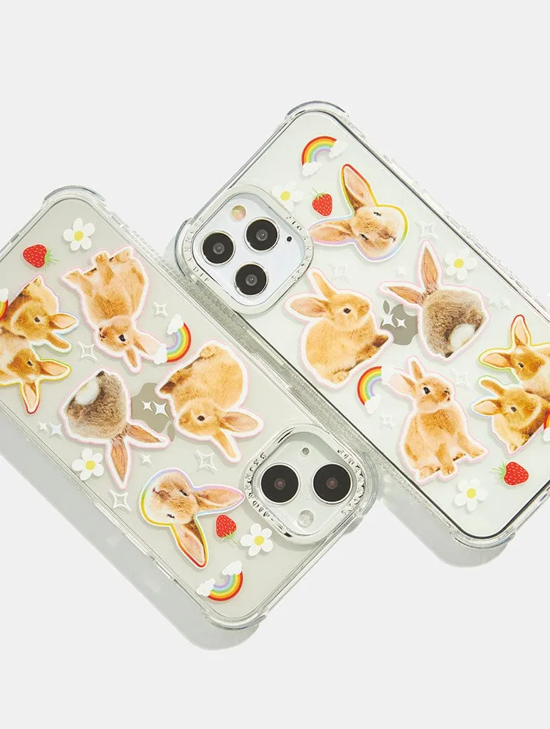 Bunny Sticker Shock iPhone Case