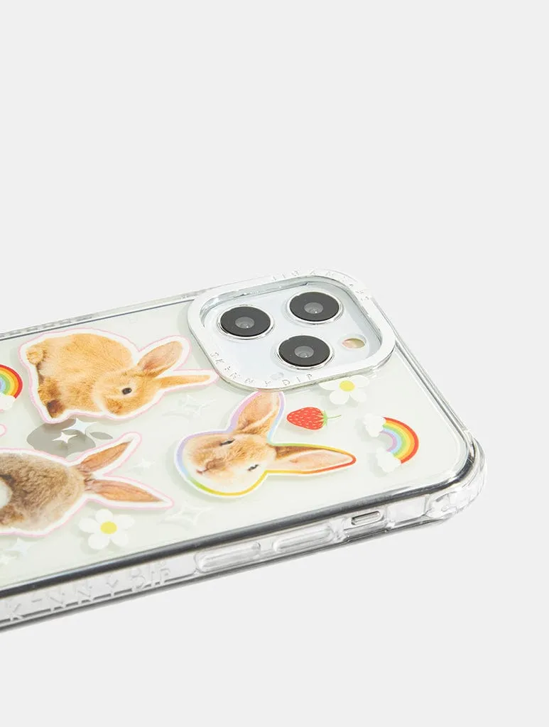 Bunny Sticker Shock iPhone Case