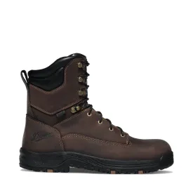 Caliper 8 Inch Alloy-Toe Waterproof Work Boot Brown