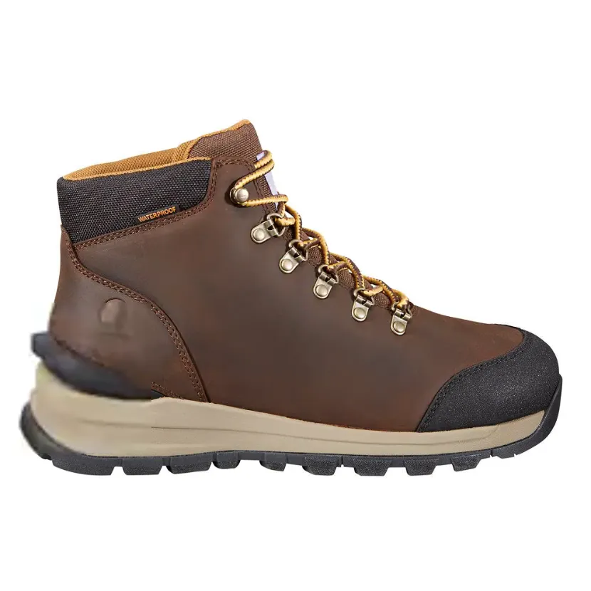 Carhartt Men's Gilmore 5" WP Soft Toe Work Hiker Boot -Brown- FH5050-M