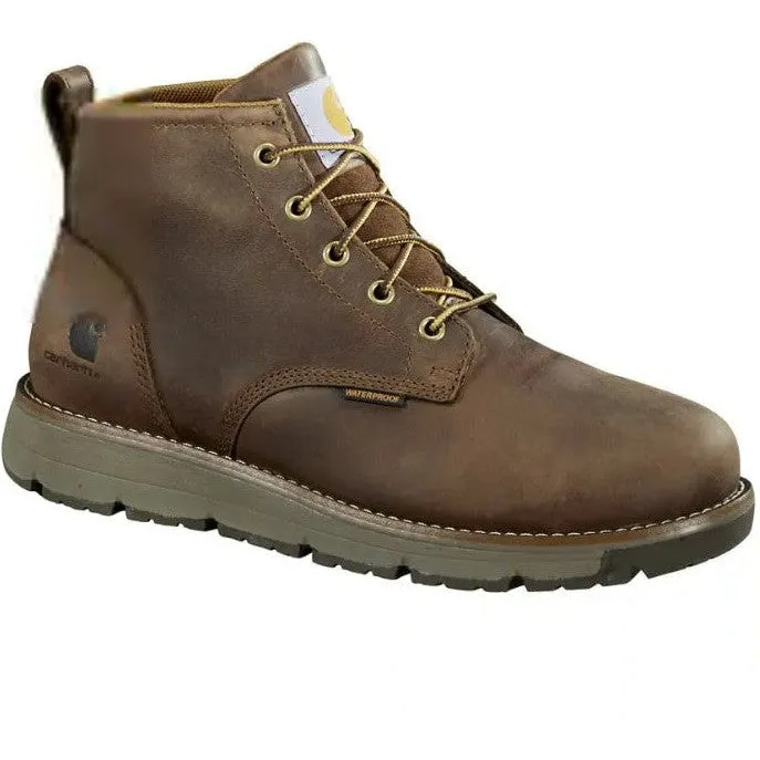 Carhartt Men's Millbrook Soft Toe WP Wedge Work Boot -Brown- FM5004-M