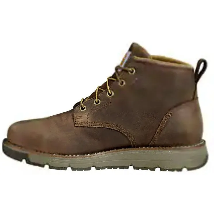 Carhartt Men's Millbrook Soft Toe WP Wedge Work Boot -Brown- FM5004-M