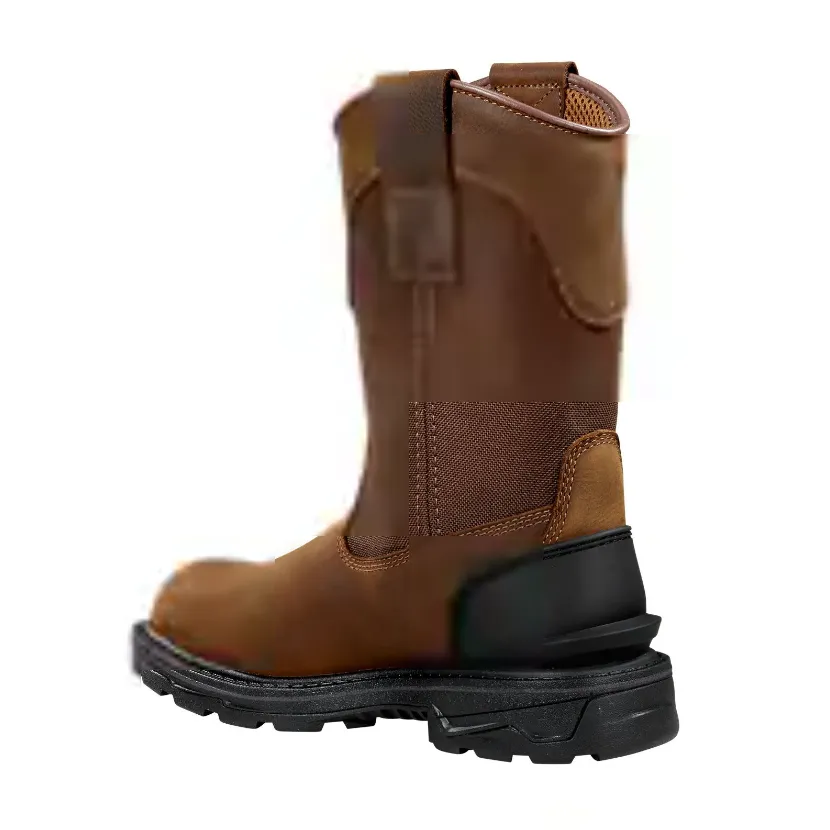 Carhartt Women's Ironwood 11" Alloy Toe WP Wellington Boot -Brown- FT1502-W