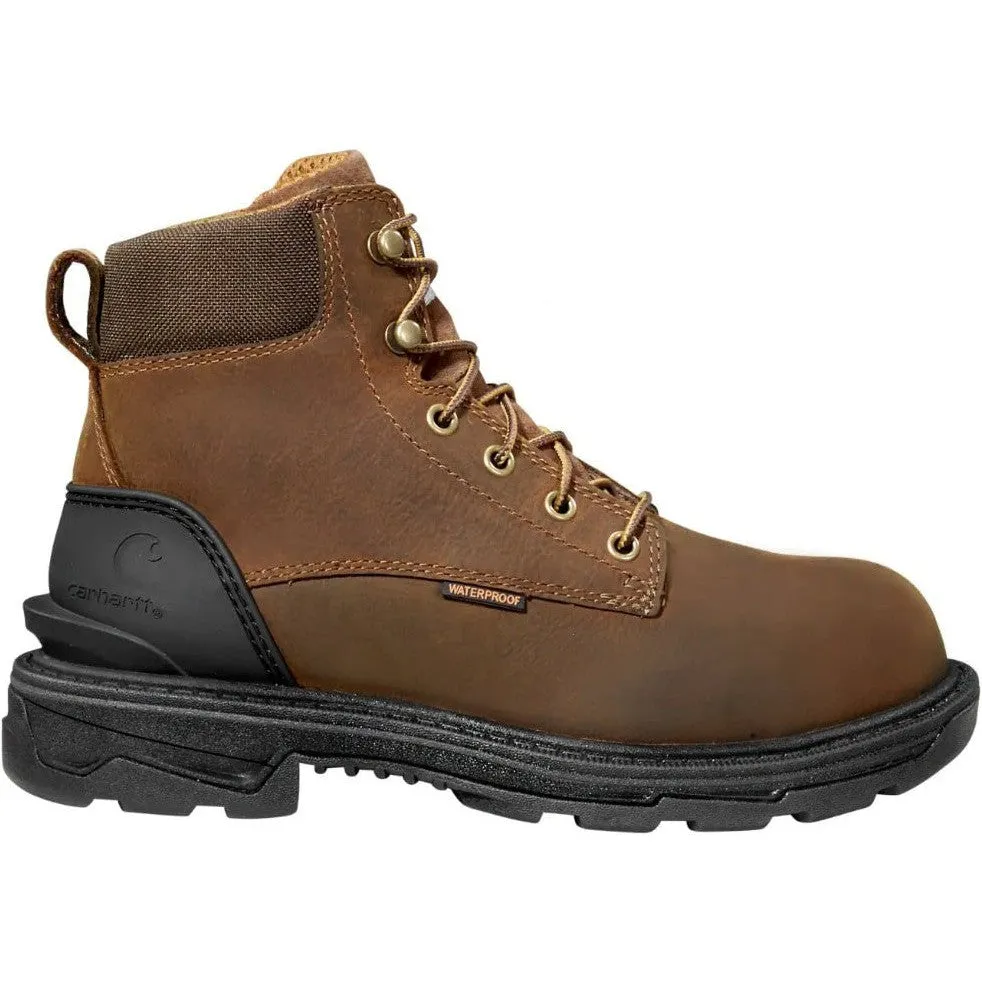 Carhartt Women's Ironwood 6" Waterproof Work Boot -Brown- FT6002-W