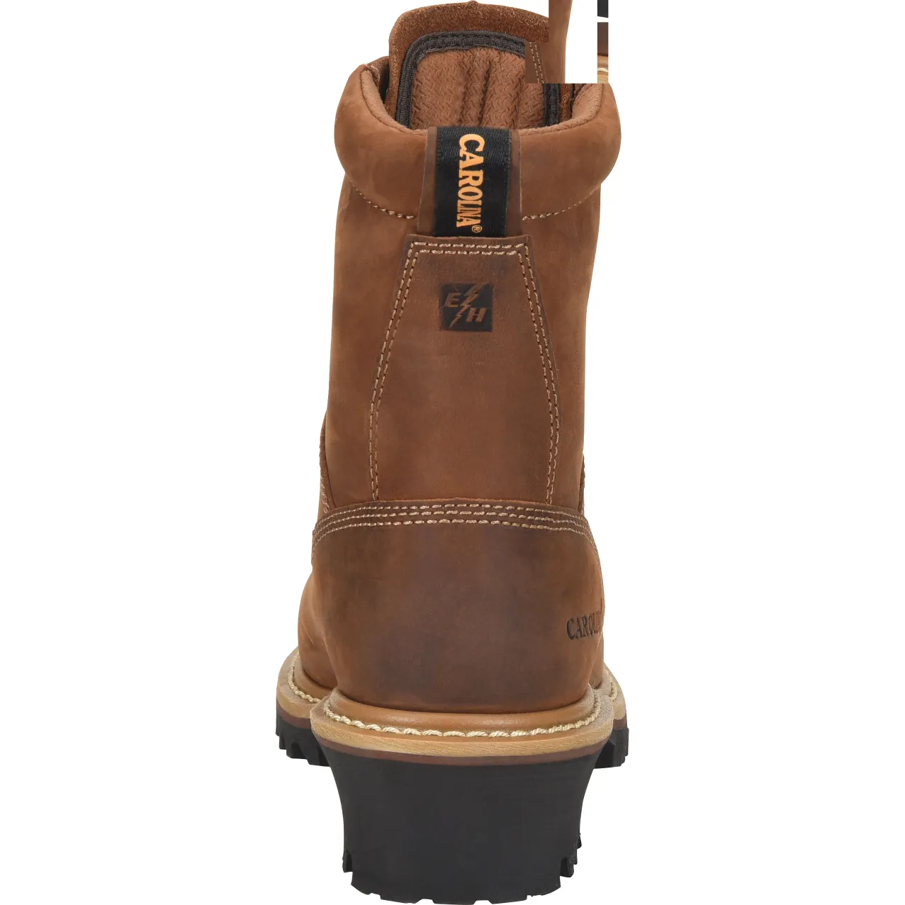 Carolina Women's Elm 8" Comp Toe WP Slip Resist Work Boot -Brown- CA1435