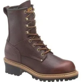 Carolina Women's Elm 8" Logger Work Boot - Brown - CA421