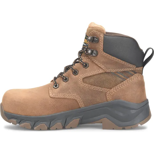 Carolina Women's Sage 6" Comp Toe WP Slip Resist Work Boot -Brown- CA5679