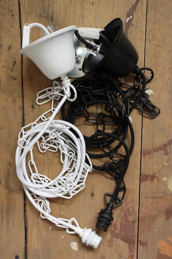 Chain Saw Suspension Tooth Pendant Light Cord