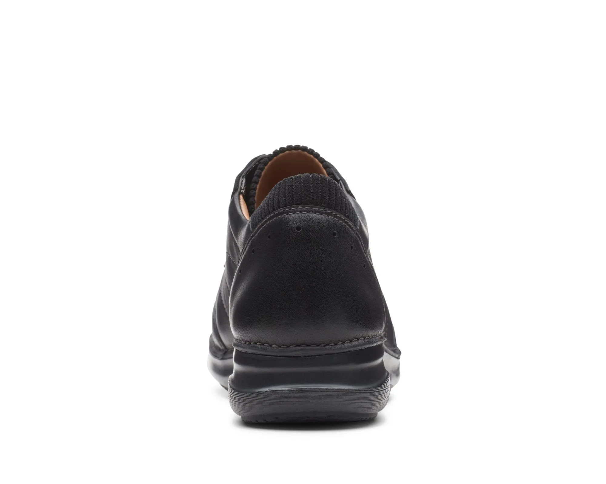 Clarks Appley Tie Black Leather