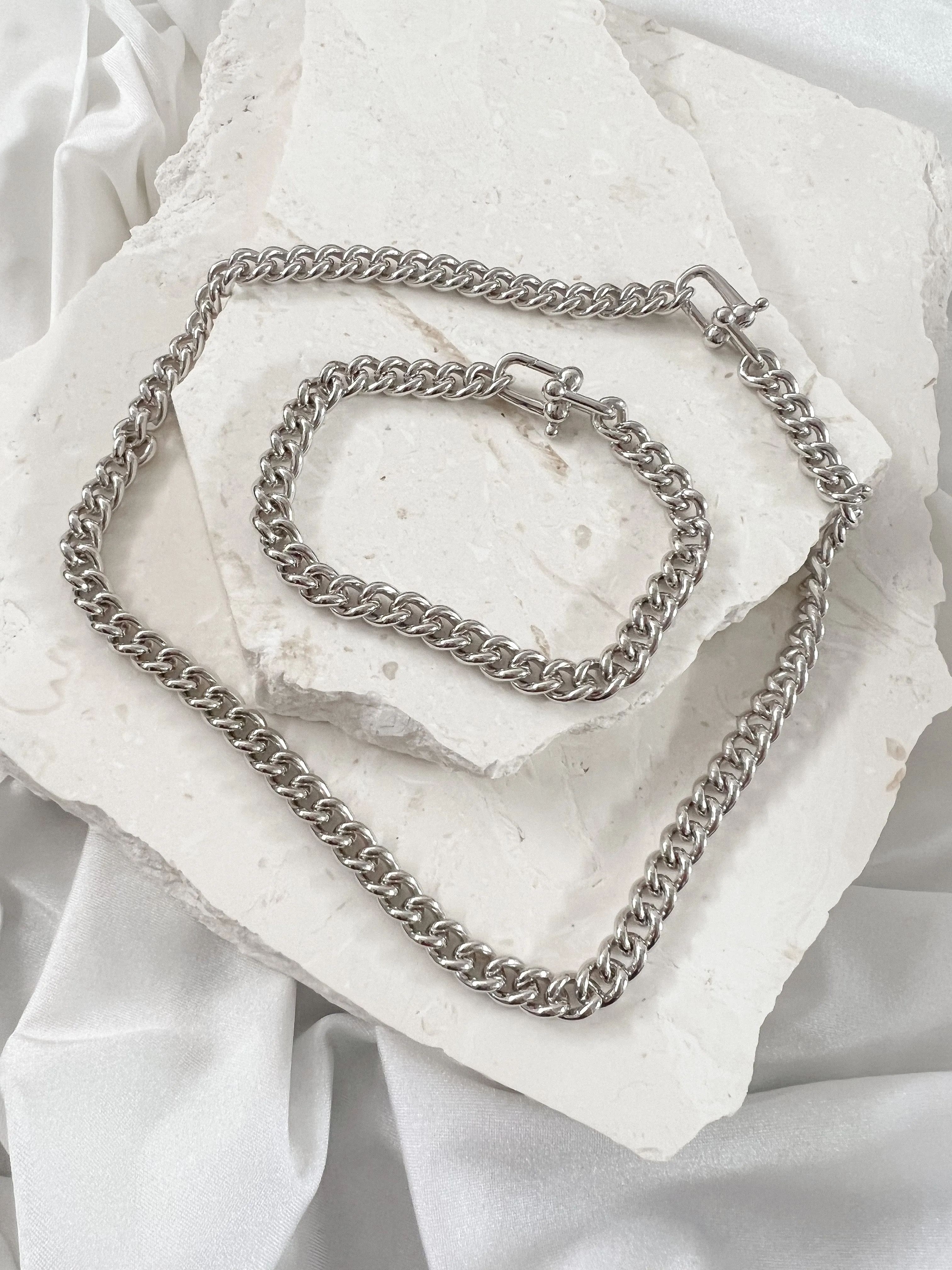 Classic Silver Chain Bracelet