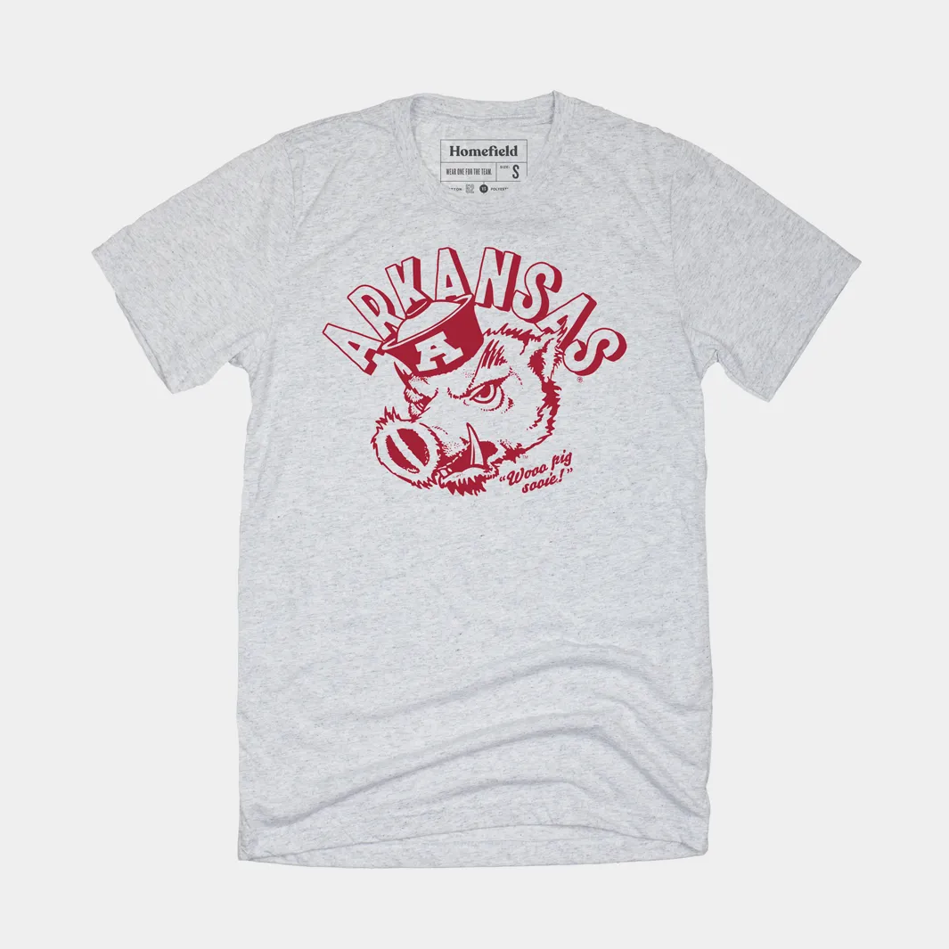 Classic Vintage “Wooo Pig Sooie” Arkansas Tee