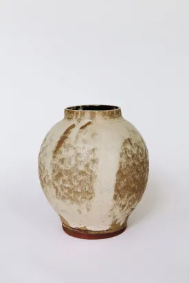 Creme Brulee Moonjar Vase