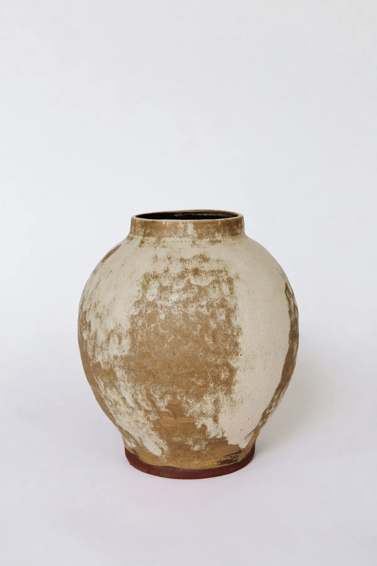 Creme Brulee Moonjar Vase