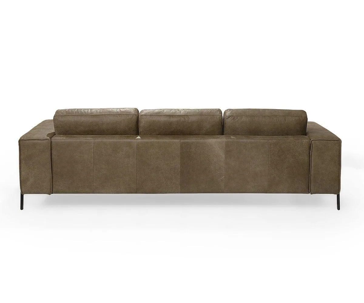 Dean Leather Grand Sofa